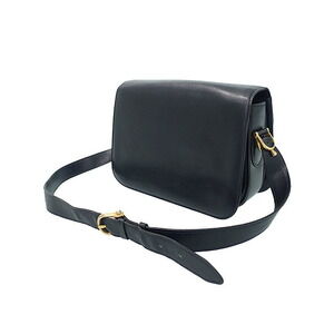 Celine black crossbody leather bag Crecy